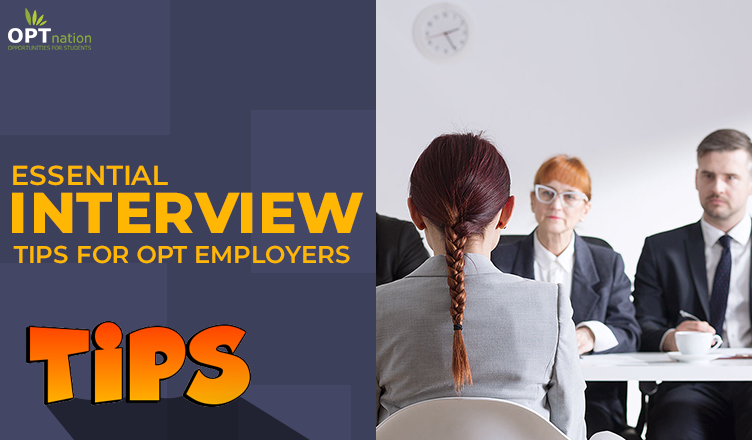Interview Tips for OPT Employers