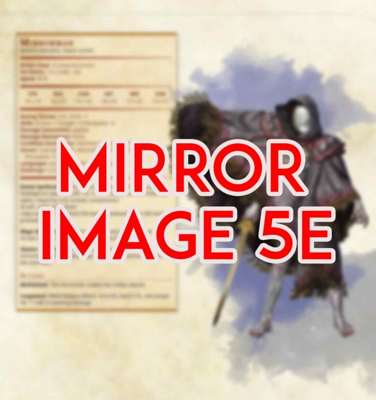 Mirror Image 5e