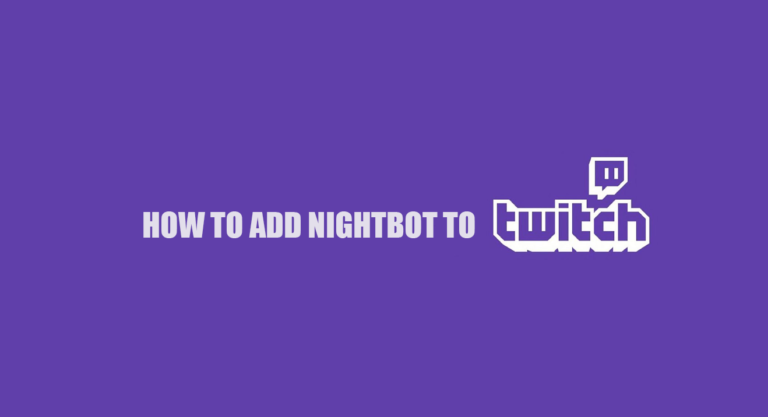 how to add nightbot to twitch